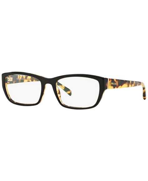 prada pr 180v|Prada PR 18OV Women's Rectangle Eyeglasses .